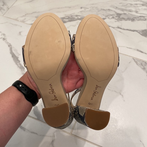 Sam Edelman python block heels - Picture 7 of 9